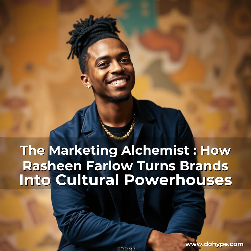 Read more about the article The Marketing Alchemist : How Rasheen Farlow Turns Brands Into Cultural Powerhouses