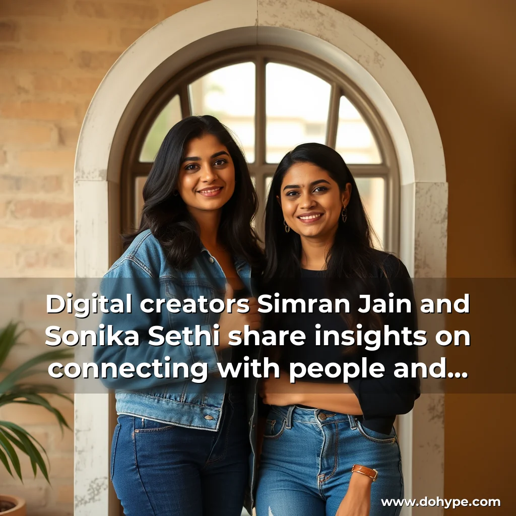 You are currently viewing Digital creators Simran Jain and Sonika Sethi share insights on connecting with people and monetising content