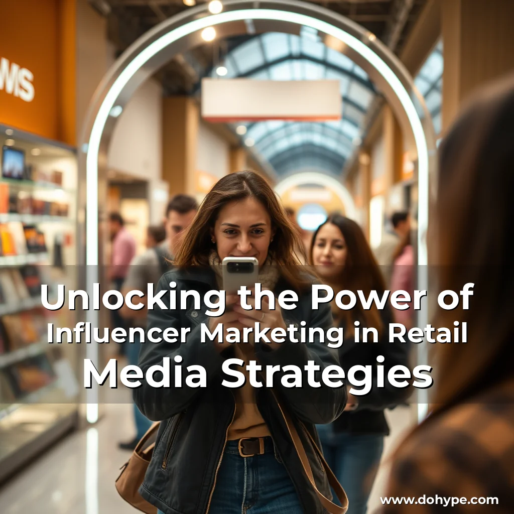 Read more about the article Unlocking the Power of Influencer Marketing in Retail Media Strategies