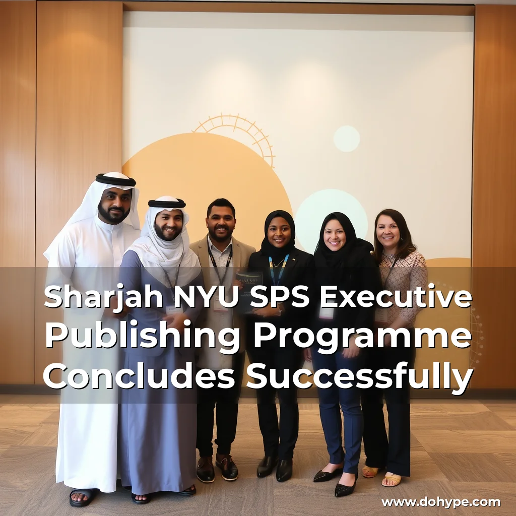 Read more about the article Sharjah NYU SPS Executive Publishing Programme Concludes Successfully