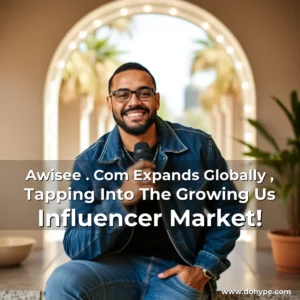 Read more about the article Awisee . Com Expands Globally , Tapping Into The Growing Us Influencer Market!