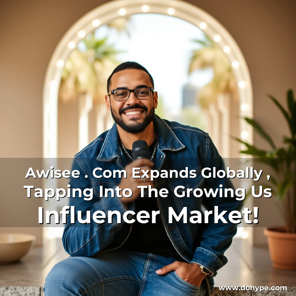 Read more about the article Awisee . Com Expands Globally , Tapping Into The Growing Us Influencer Market!