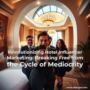 Read more about the article Revolutionizing Hotel Influencer Marketing: Breaking Free from the Cycle of Mediocrity
