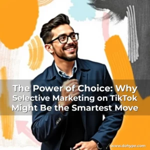 Read more about the article The Power of Choice: Why Selective Marketing on TikTok Might Be the Smartest Move