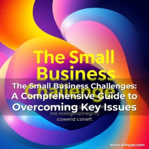 Artistic representation for The Small Business Challenges: A Comprehensive Guide to Overcoming Key Issues