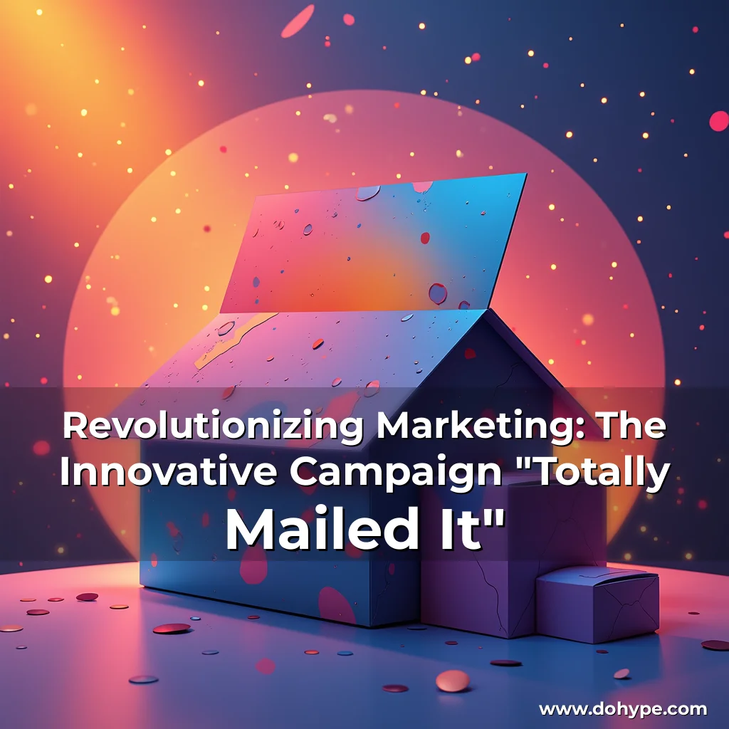 Read more about the article Revolutionizing Marketing: The Innovative Campaign “Totally Mailed It”