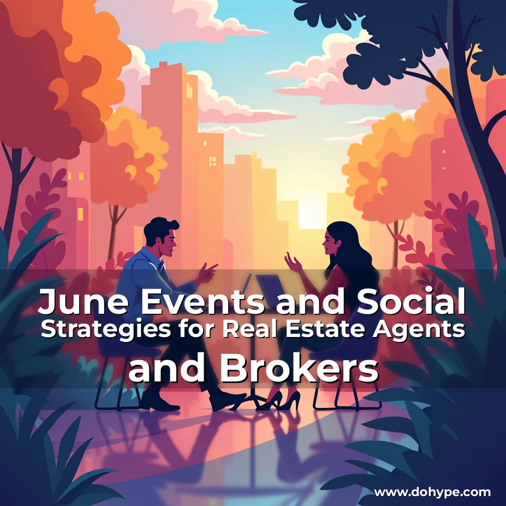 Read more about the article June Events and Social Strategies for Real Estate Agents and Brokers