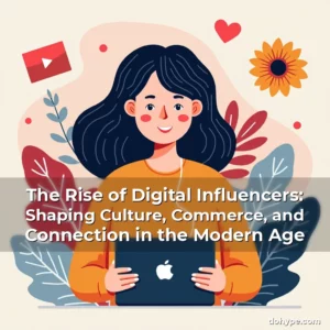 Read more about the article The Rise of Digital Influencers: Shaping Culture, Commerce, and Connection in the Modern Age