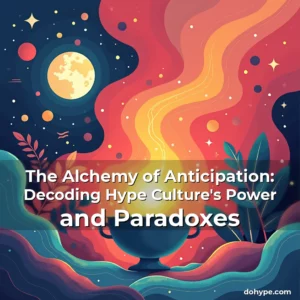 Read more about the article The Alchemy of Anticipation: Decoding Hype Culture’s Power and Paradoxes