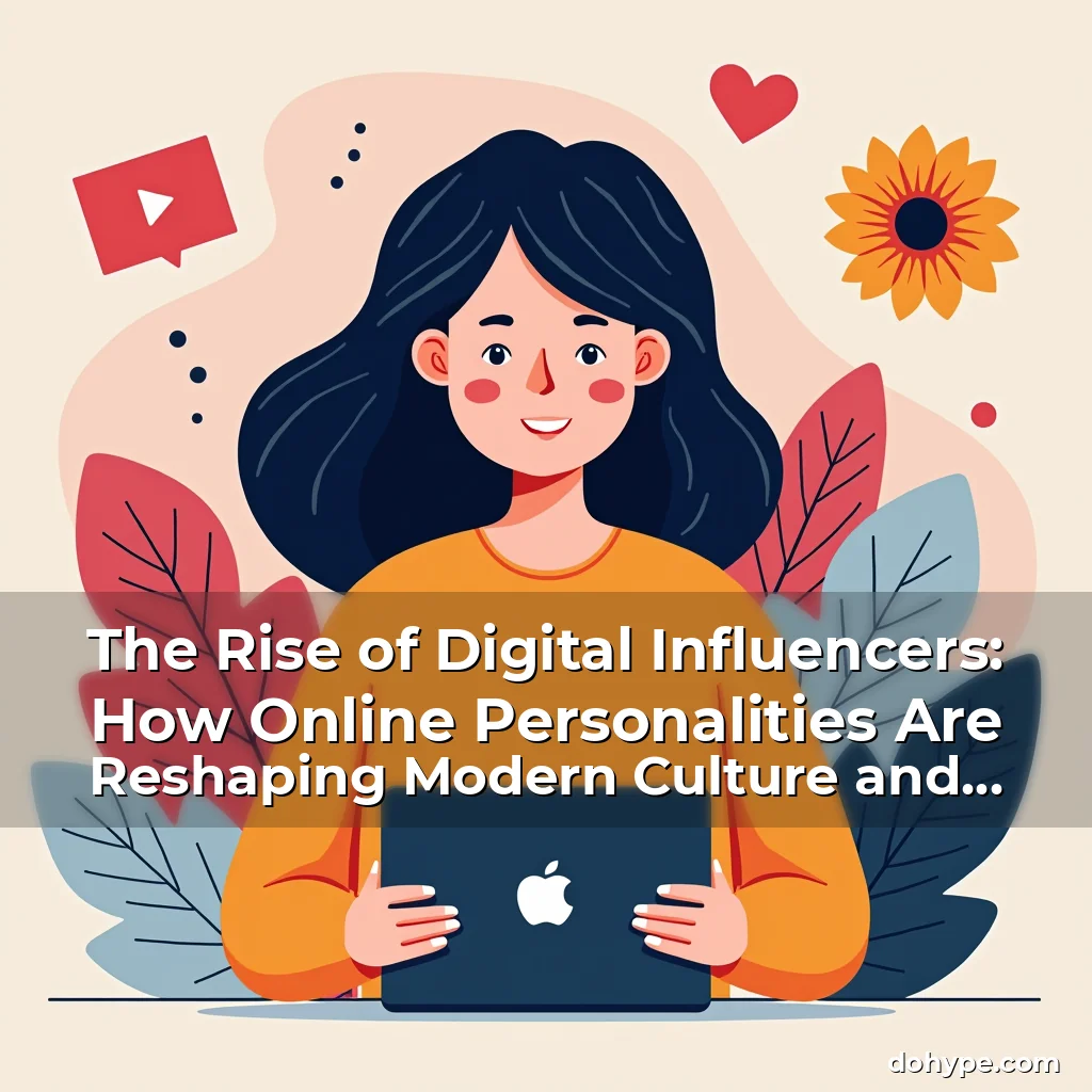 Read more about the article The Rise of Digital Influencers: How Online Personalities Are Reshaping Modern Culture and Commerce