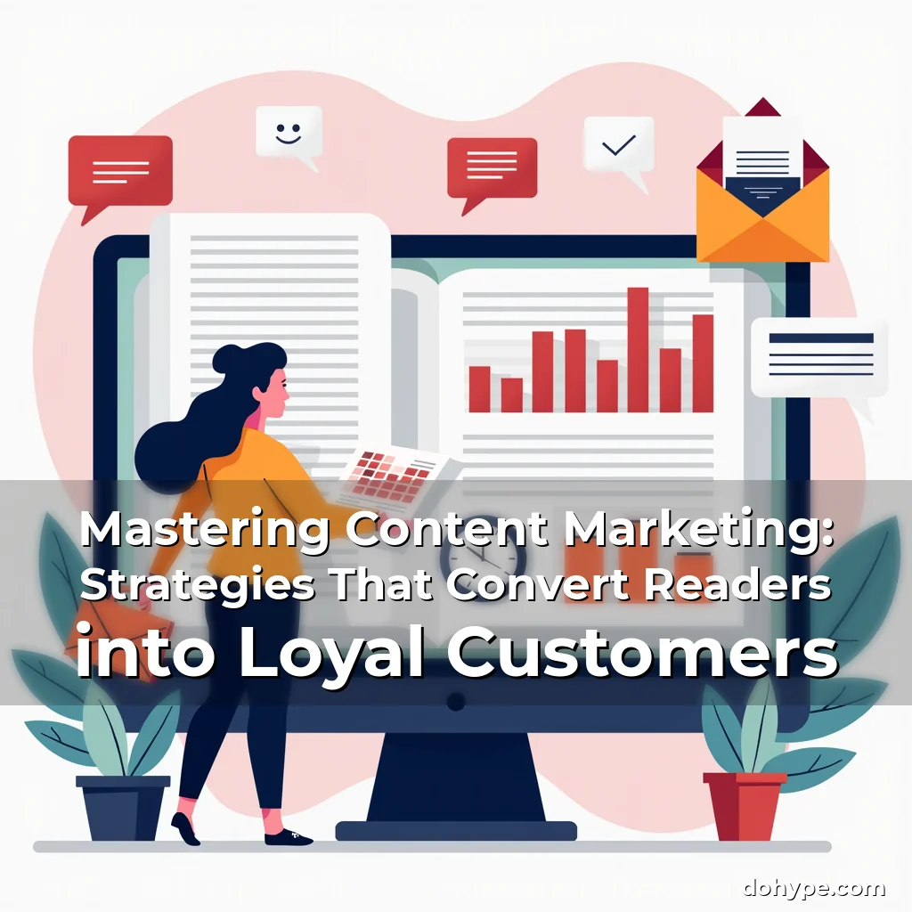 Read more about the article Mastering Content Marketing: Strategies That Convert Readers into Loyal Customers