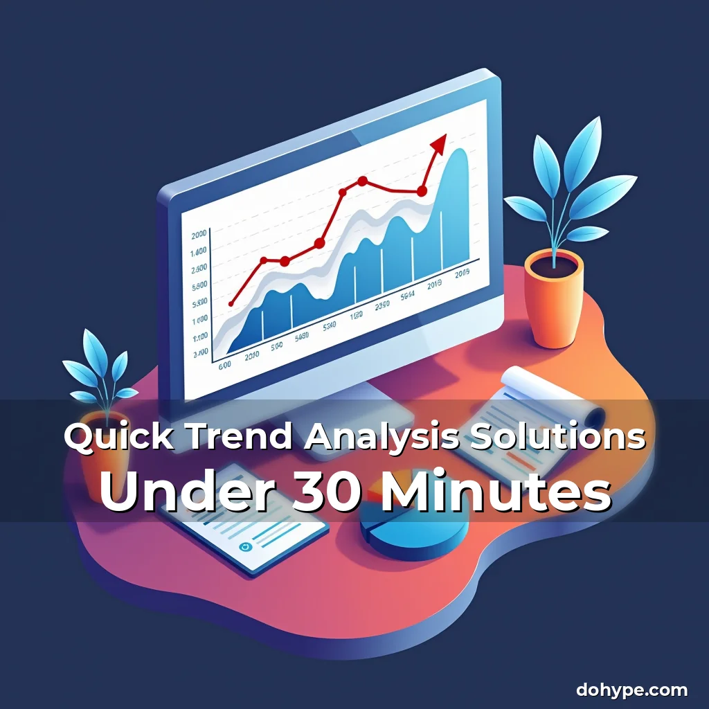 Artistic representation for Quick Trend Analysis Solutions Under 30 Minutes
