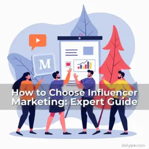 Artistic representation for How to Choose Influencer Marketing: Expert Guide