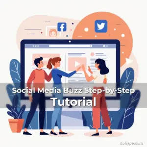 Artistic representation for Social Media Buzz Step-by-Step Tutorial