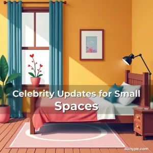 Artistic representation for Celebrity Updates for Small Spaces