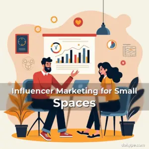 Artistic representation for Influencer Marketing for Small Spaces