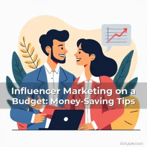 Artistic representation for Influencer Marketing on a Budget: Money-Saving Tips