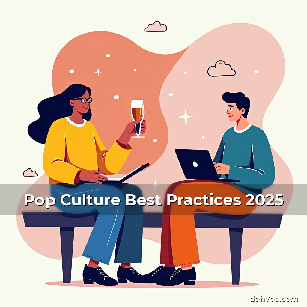 Artistic representation for Pop Culture Best Practices 2025