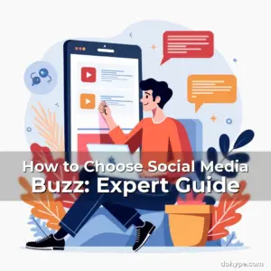 Artistic representation for How to Choose Social Media Buzz: Expert Guide