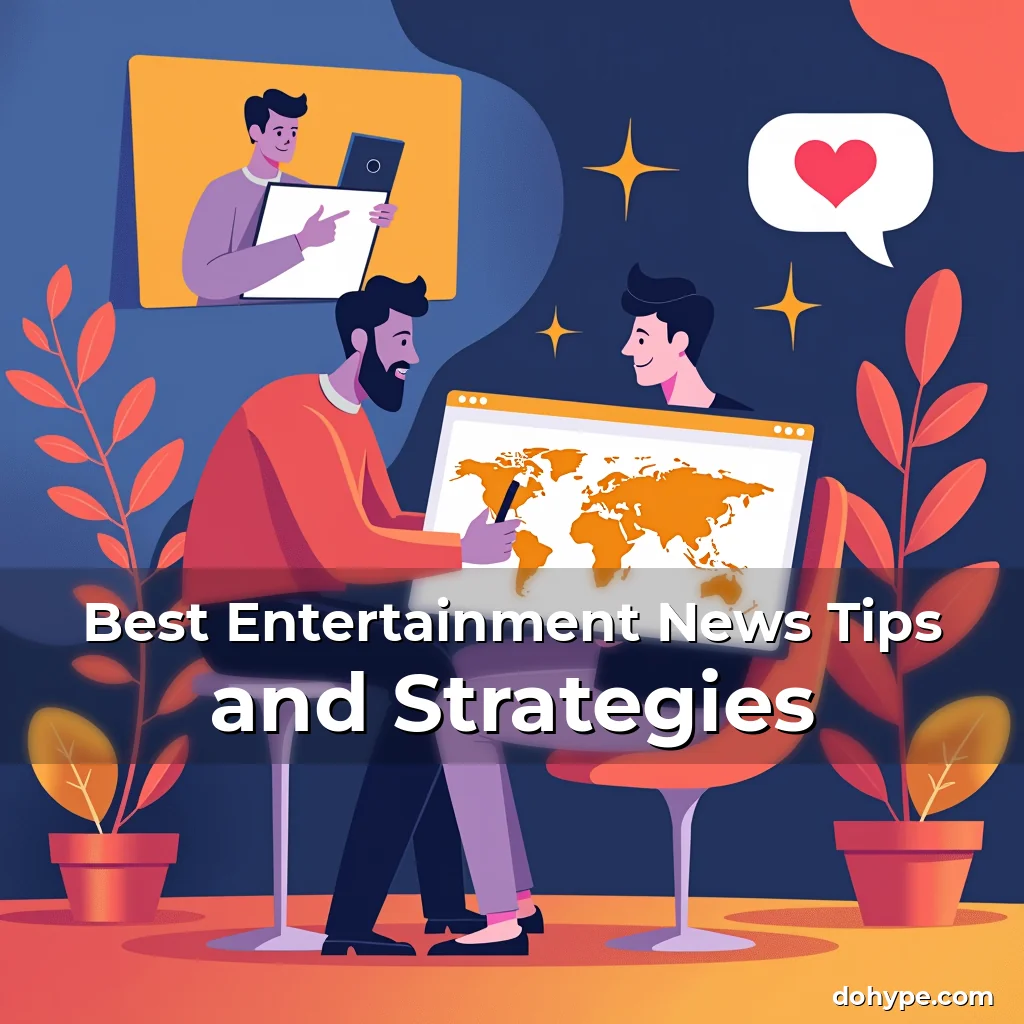 Artistic representation for Best Entertainment News Tips and Strategies