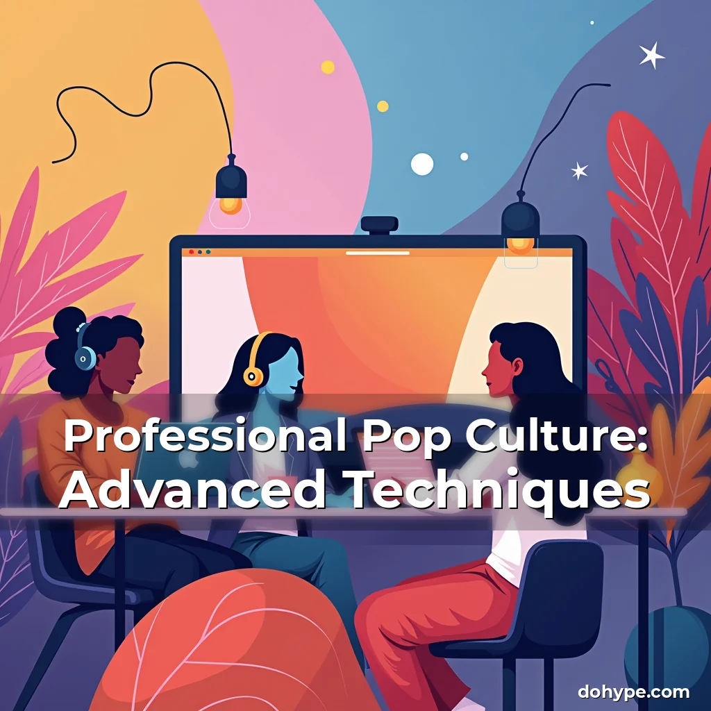 Artistic representation for Professional Pop Culture: Advanced Techniques