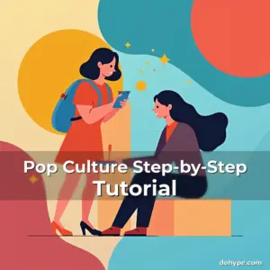 Artistic representation for Pop Culture Step-by-Step Tutorial